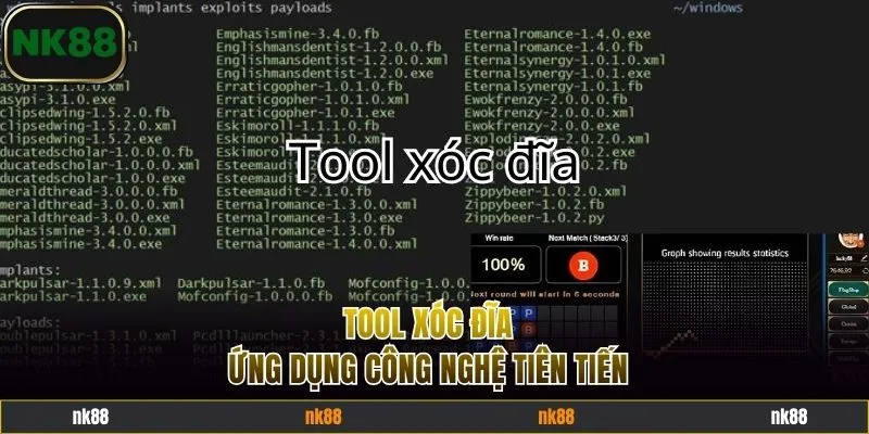 tool xóc đĩa